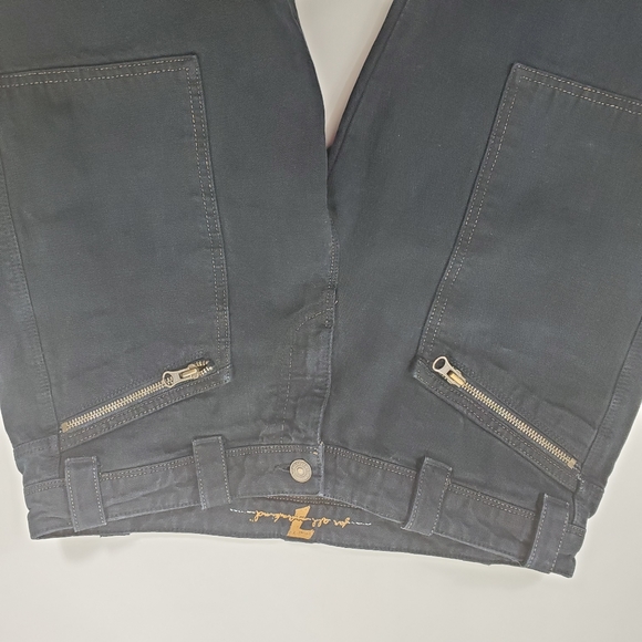 7 for all mankind flare leg jeans size 28 - Picture 8 of 13